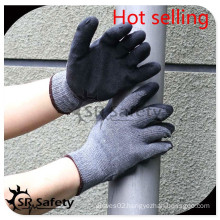 SRSAFETY 2015 best selling new products in china latex gloves with 10g